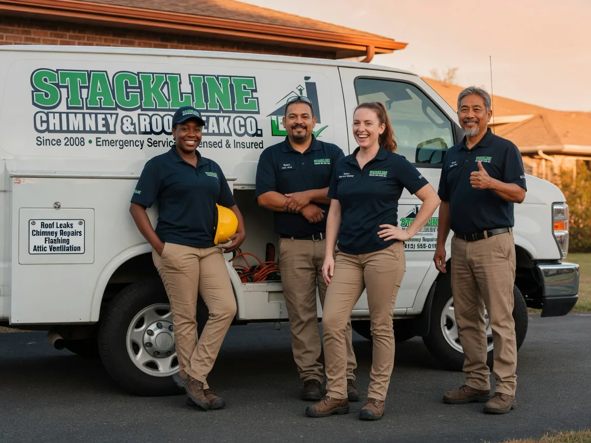 Chimney flashing repair company in Moyock, NC